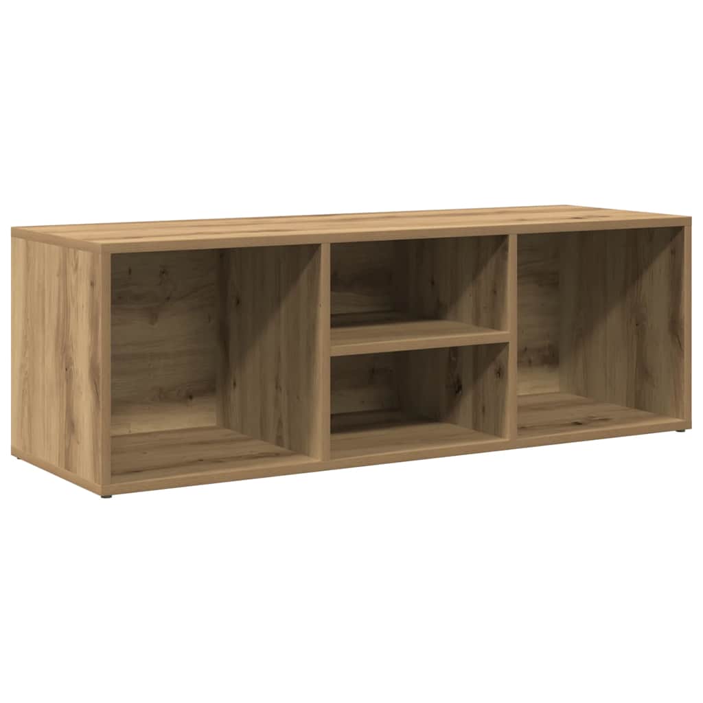 Banc rangement chaussures Vidaxx 105x35x35 cm bois ouvragé, chêne artisanal