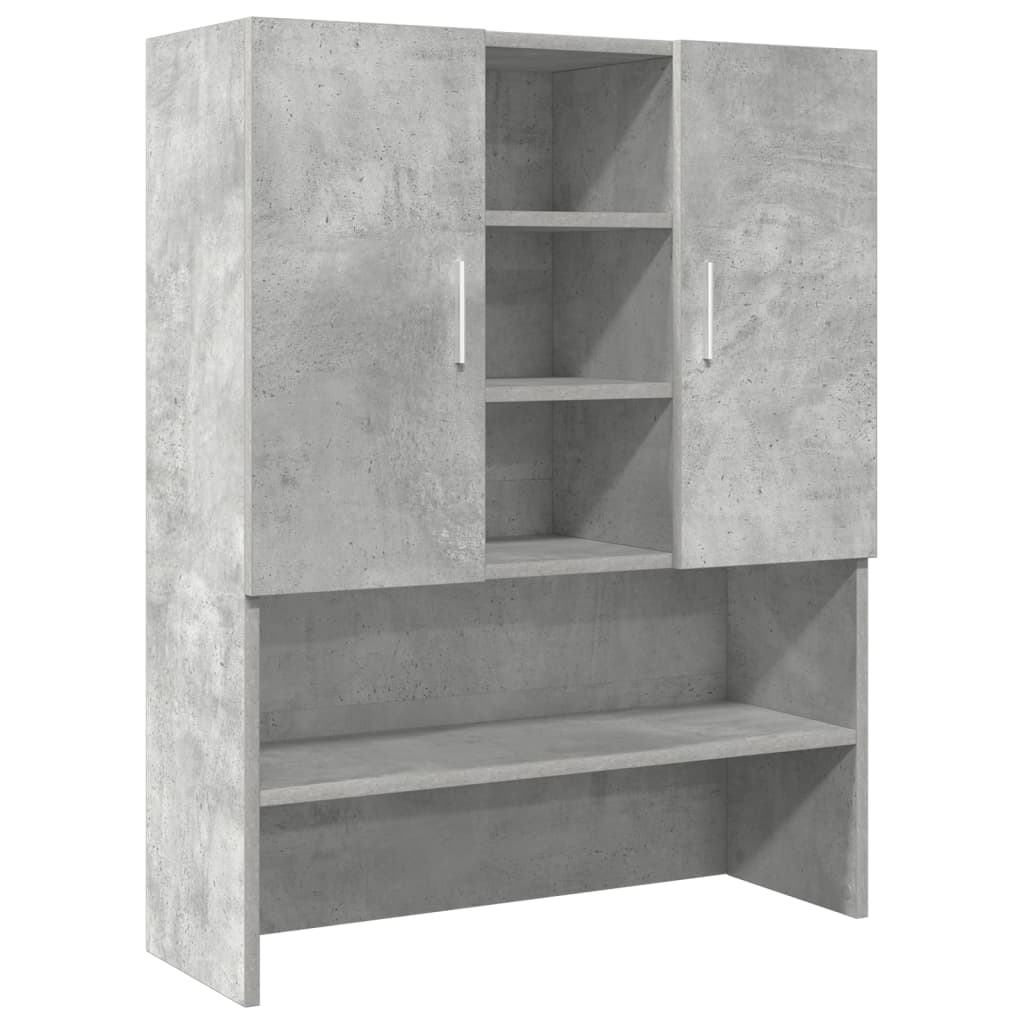 Vidaxx meuble lave-linge 70,5x25,5x90 cm gris béton