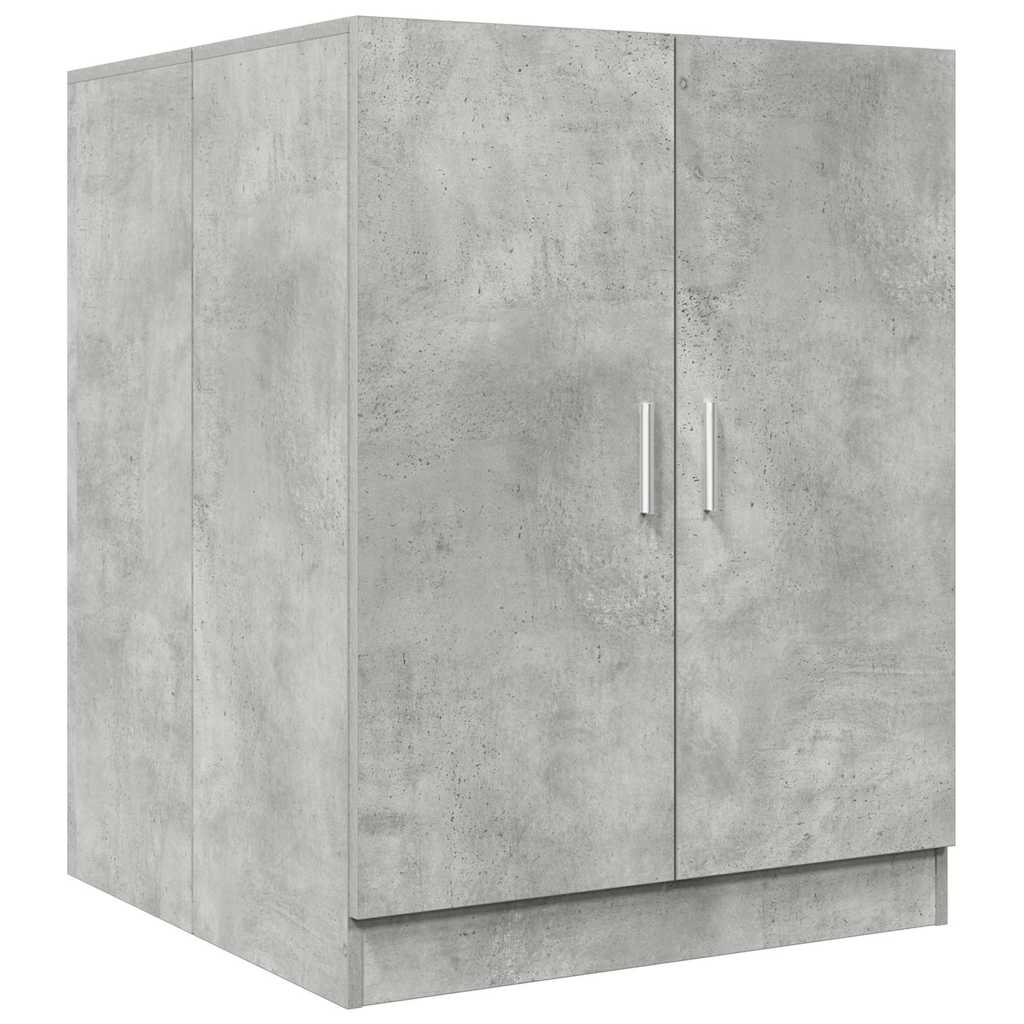 Vidaxx meuble lave-linge 70,5x71,5x91,5 cm gris béton