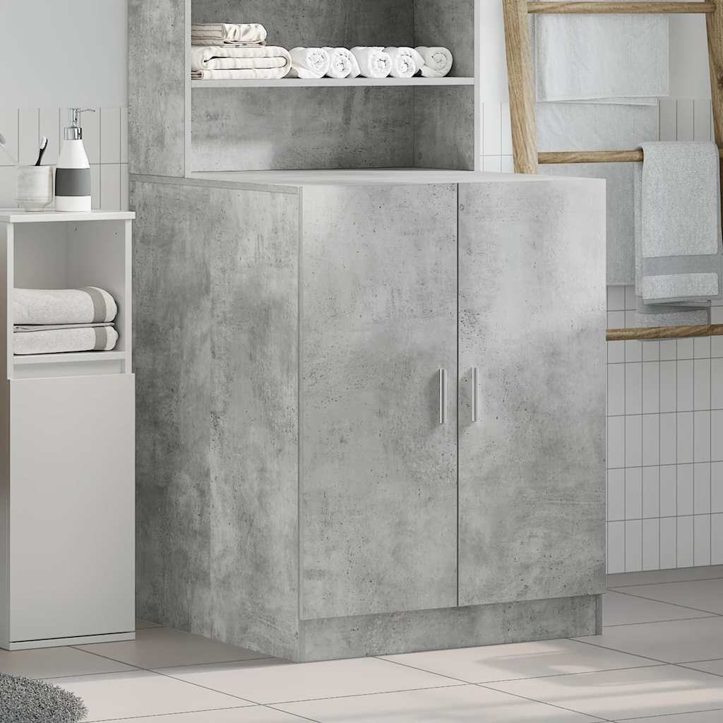 Vidaxx meuble lave-linge 70,5x71,5x91,5 cm gris béton