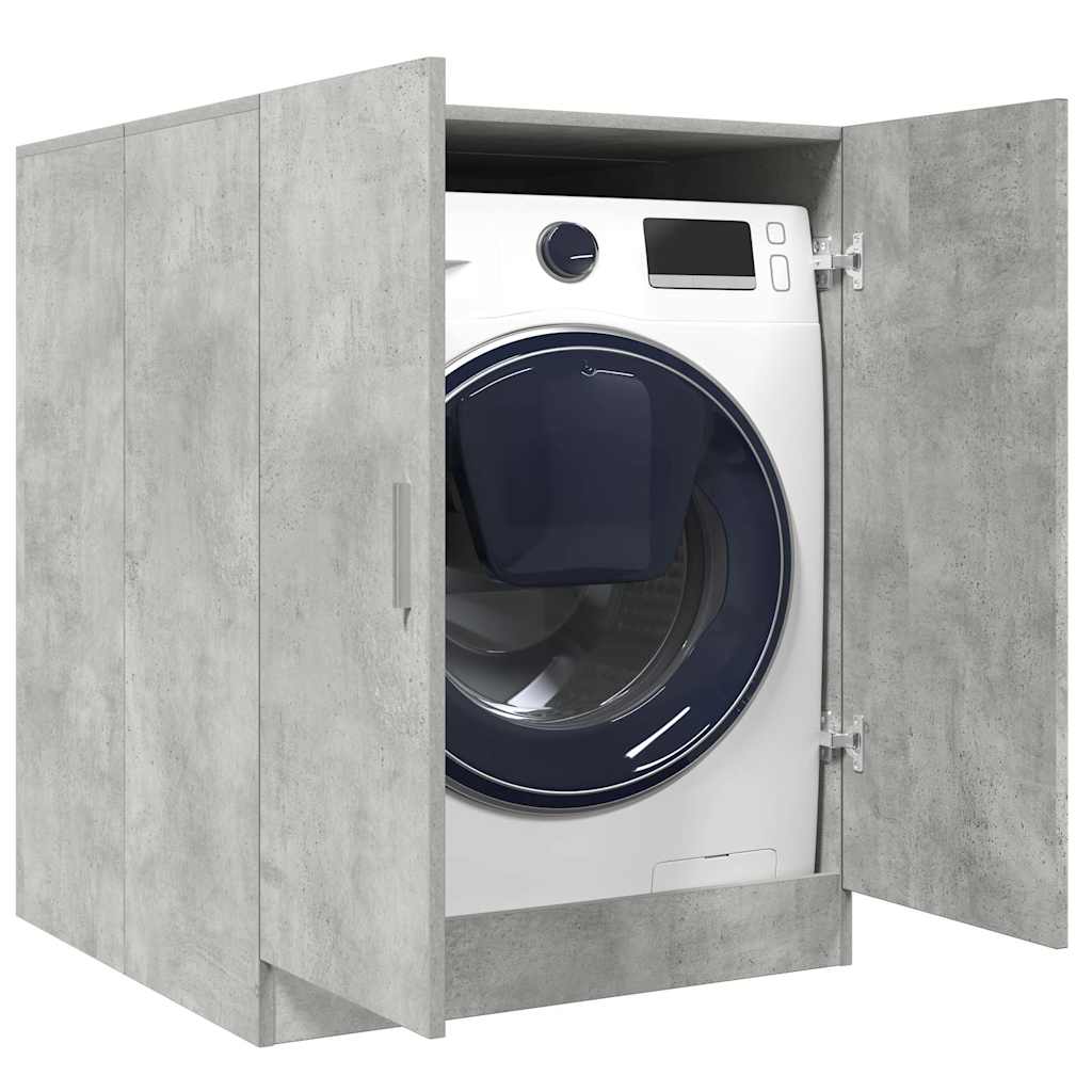 Vidaxx meuble lave-linge 70,5x71,5x91,5 cm gris béton