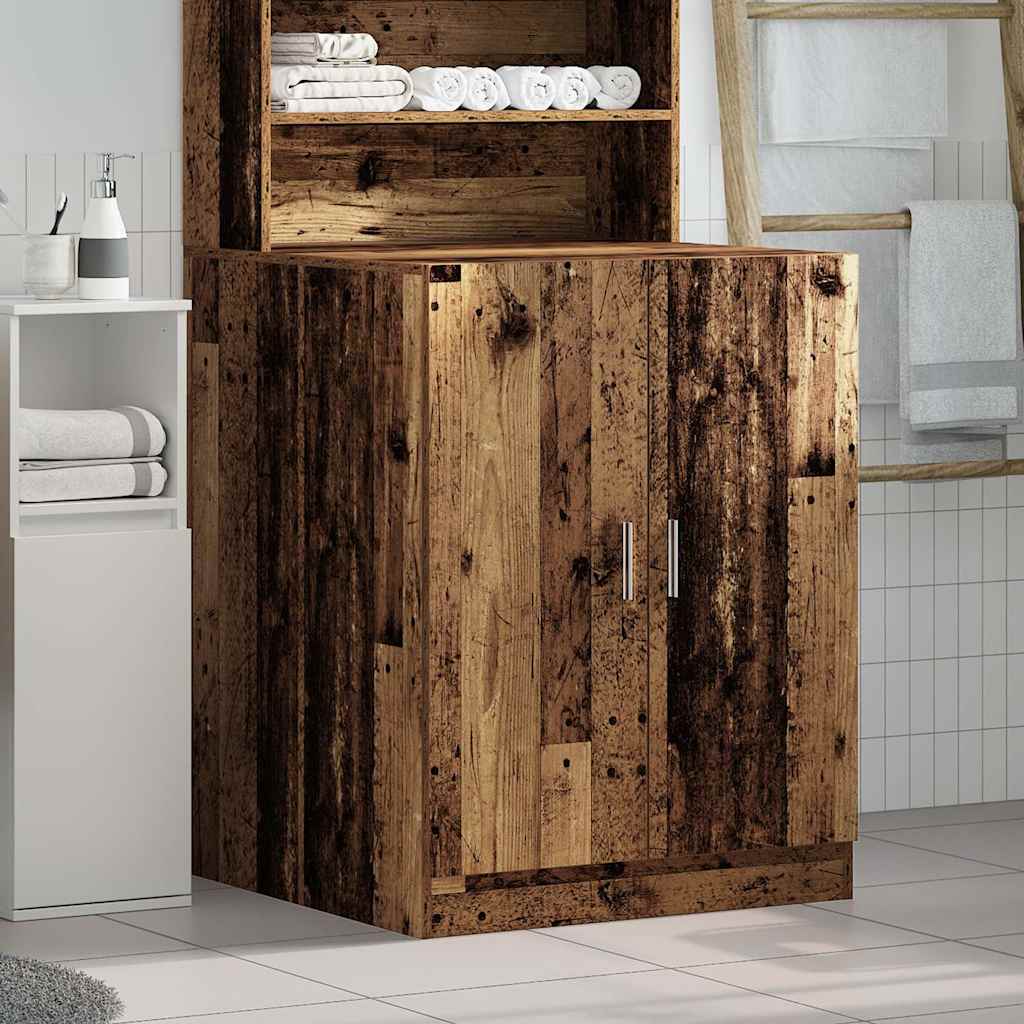 Vidaxx meuble lave-linge 70,5x71,5x91,5 cm couleur bois ancien
