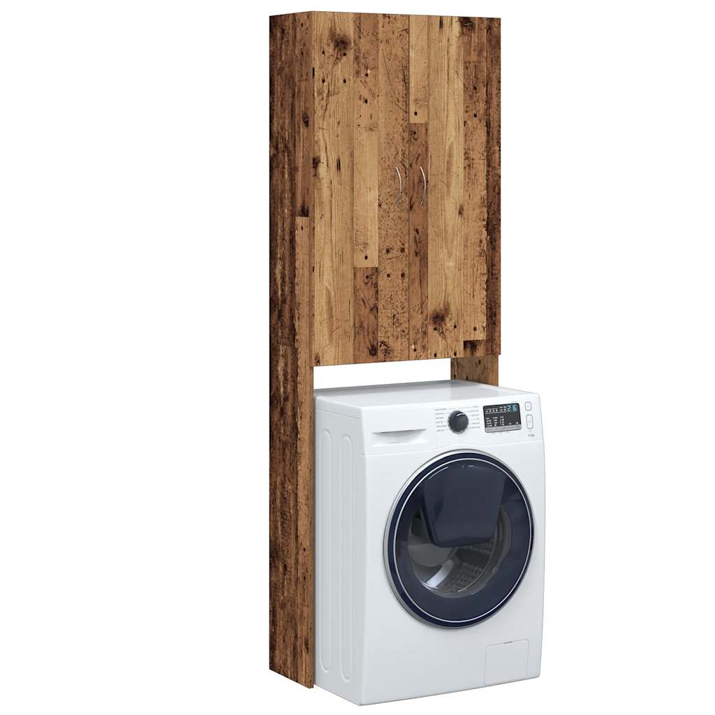 Vidaxx meuble lave-linge 64x25,5x190 cm couleur bois ancien