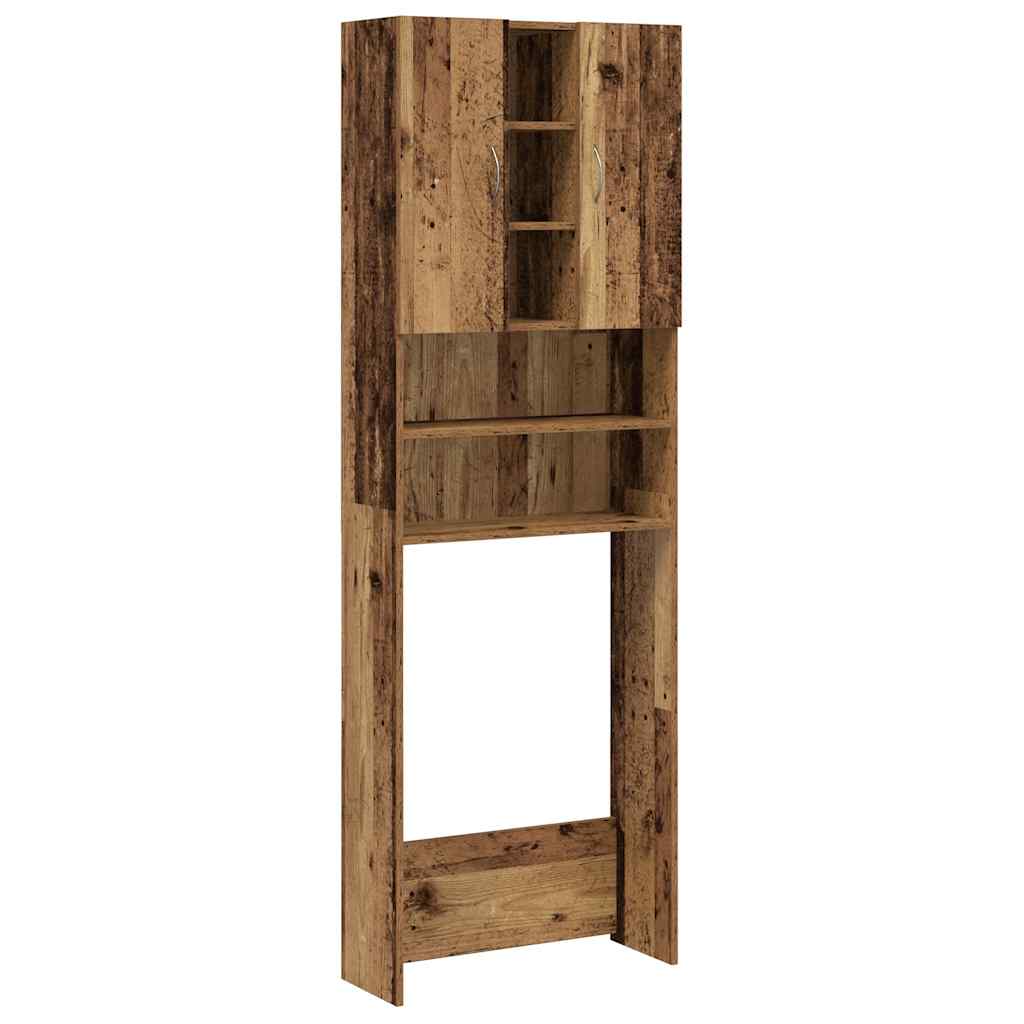 Vidaxx meuble lave-linge 64x25,5x190 cm couleur bois ancien