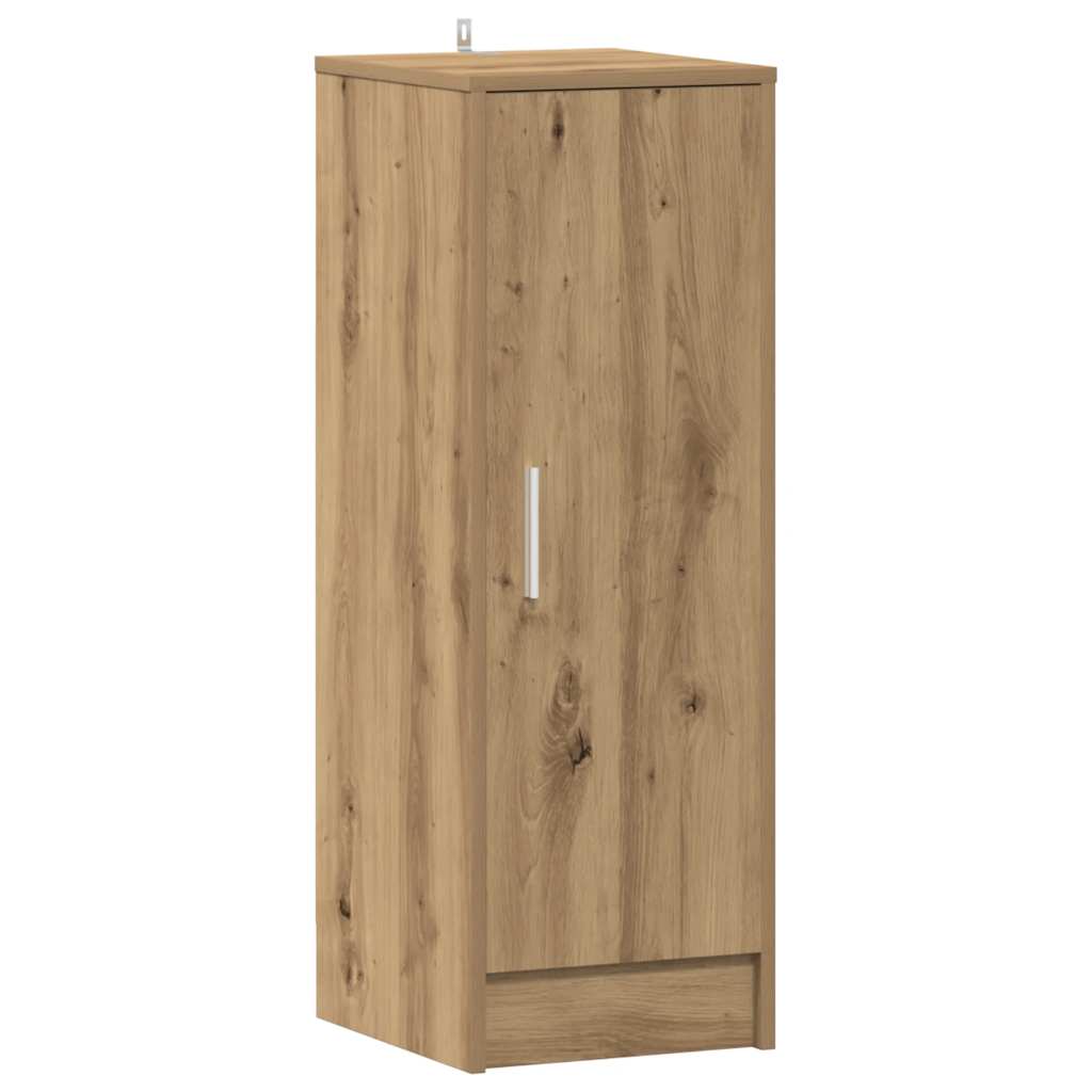 Vidaxx armoire à chaussures 32x35x92 cm bois fini, couleur bois ancien