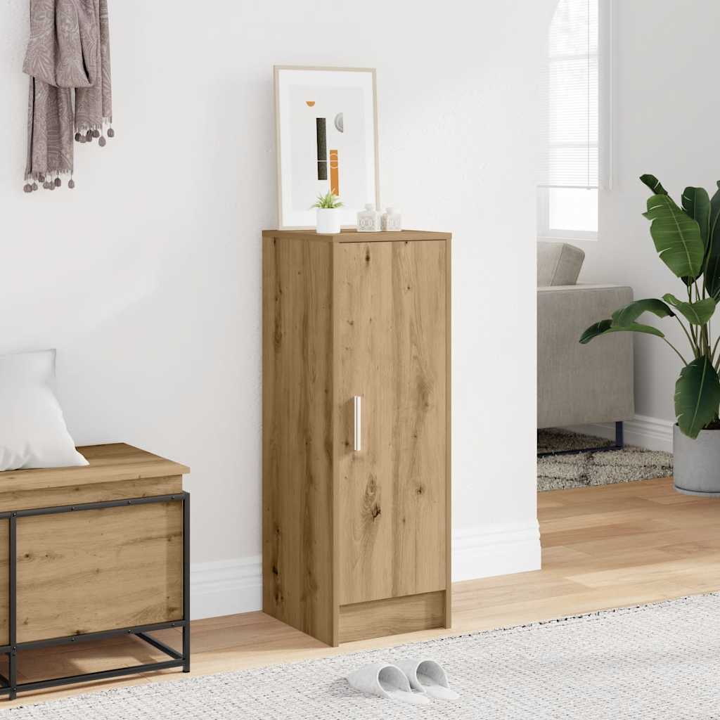 Vidaxx armoire à chaussures 32x35x92 cm bois fini, couleur bois ancien