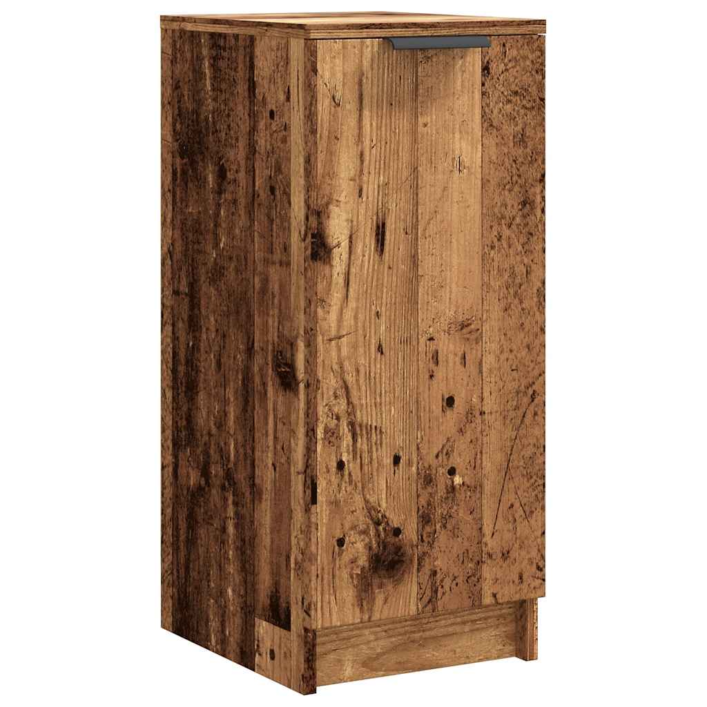 Vidaxl schoenenkast 29,5x35x70 cm bewerkt hout oud houtkleurig