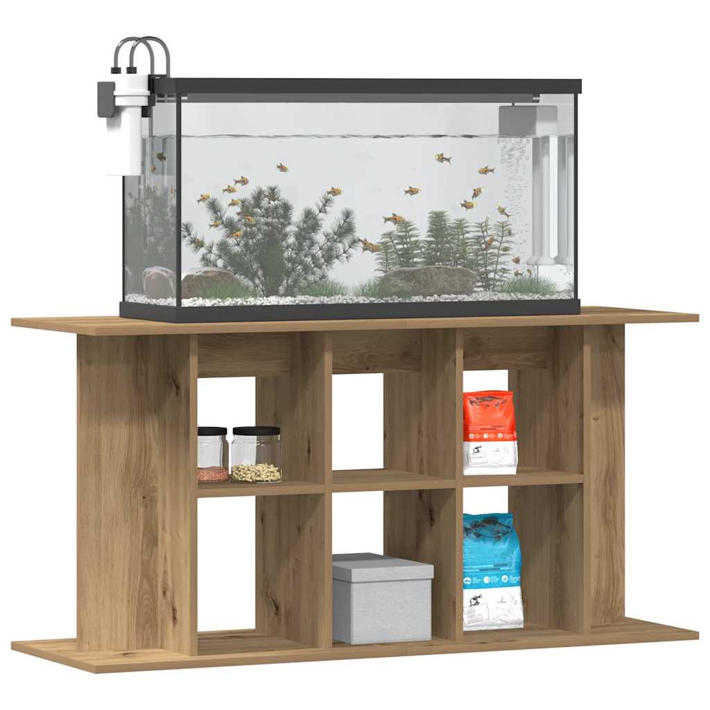 Support d'aquarium Vidaxx 120x40x60 cm en bois ouvragé, chêne artisanal
