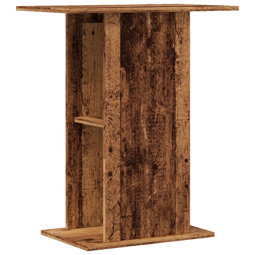 Vidaxx support d'aquarium 36x60,5x72,5 cm bois traité, couleur bois ancien