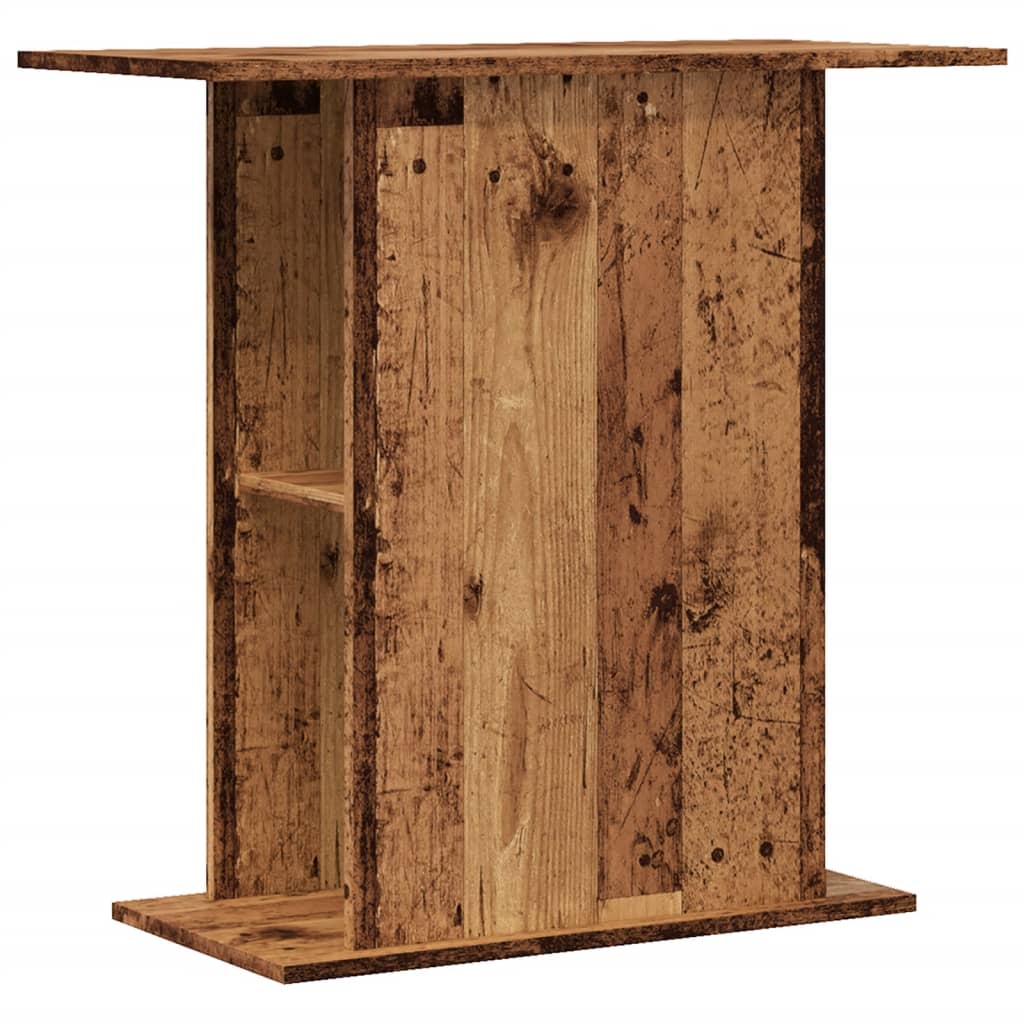 Vidaxx support d'aquarium 36x75x72,5 cm bois traité, couleur bois ancien