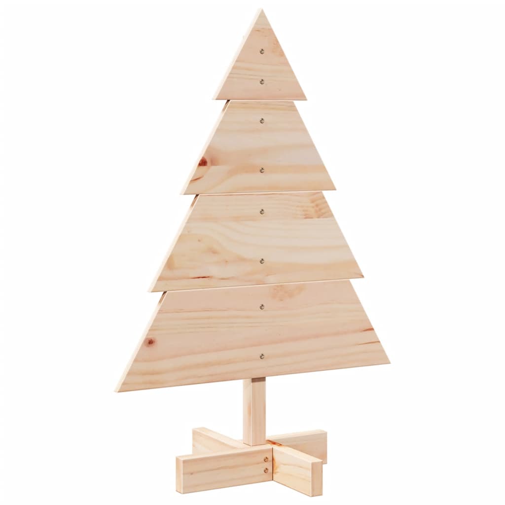 VidaXL décoration de Noël sapin de Noël 70 cm bois massif