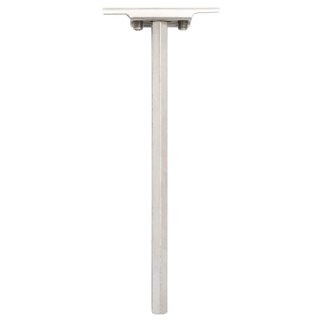 Vidaxx supports d'étagère flottants 12pcs invisibles ø12x200 mm acier au carbone