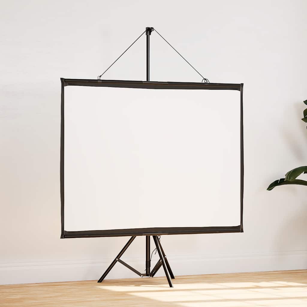 Écran de projection Vidaxxl avec trépied 60 pouces 4:3