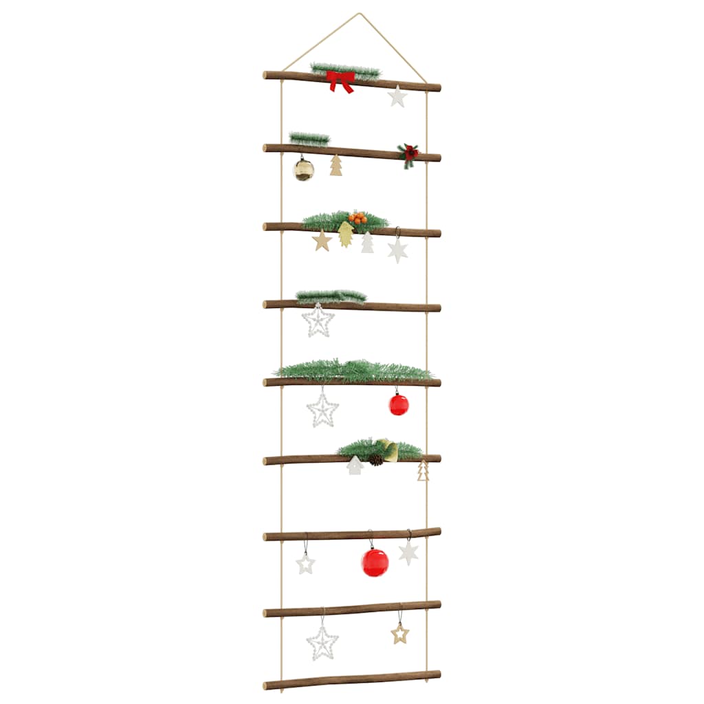 Vidaxx décoration murale en forme d'échelle 50x150 cm branche naturelle