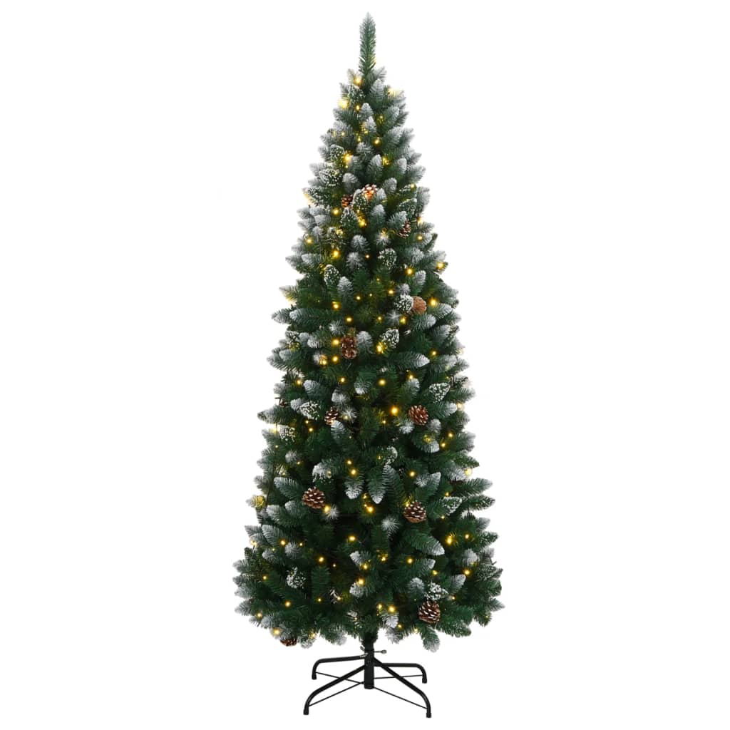VidaXL Sapin de Noël artificiel avec 300 LED 210 cm