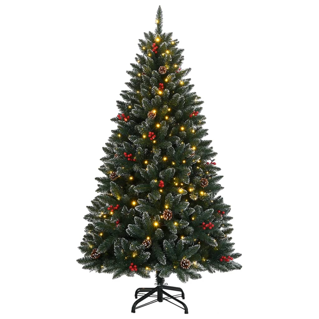 VidaXL Sapin de Noël artificiel avec 150 LED 120 cm