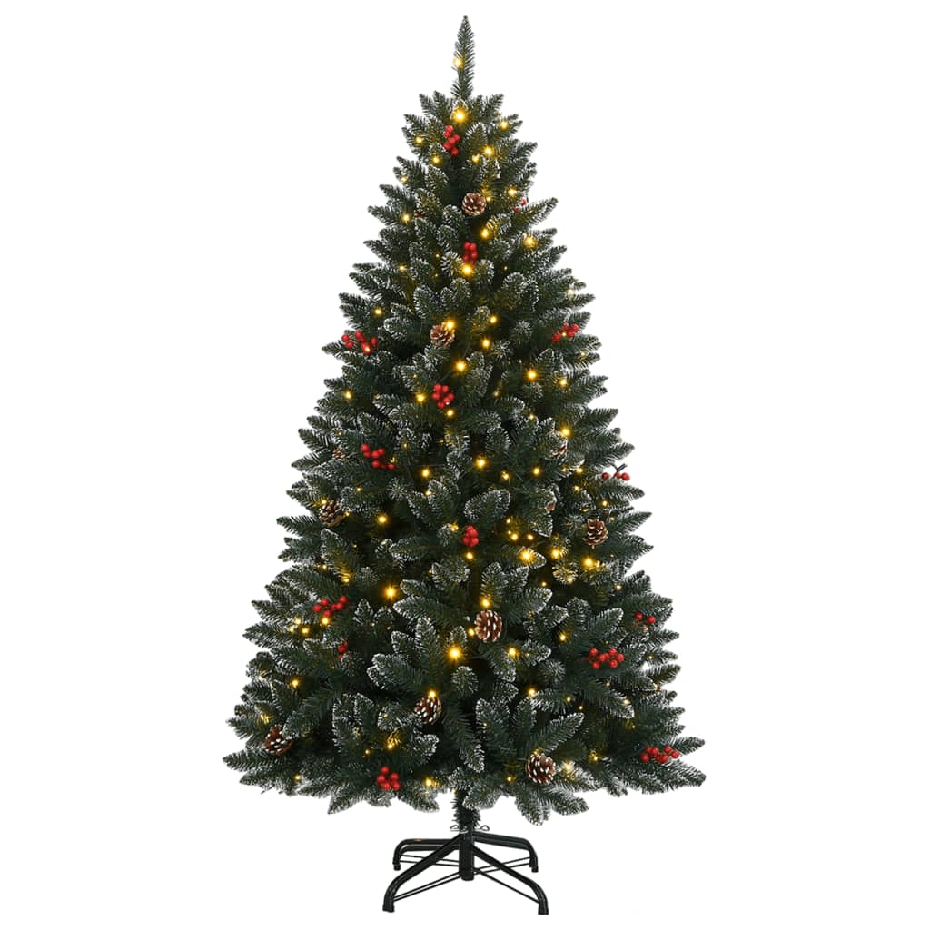 VidaXL Sapin de Noël artificiel avec 300 LED 180 cm