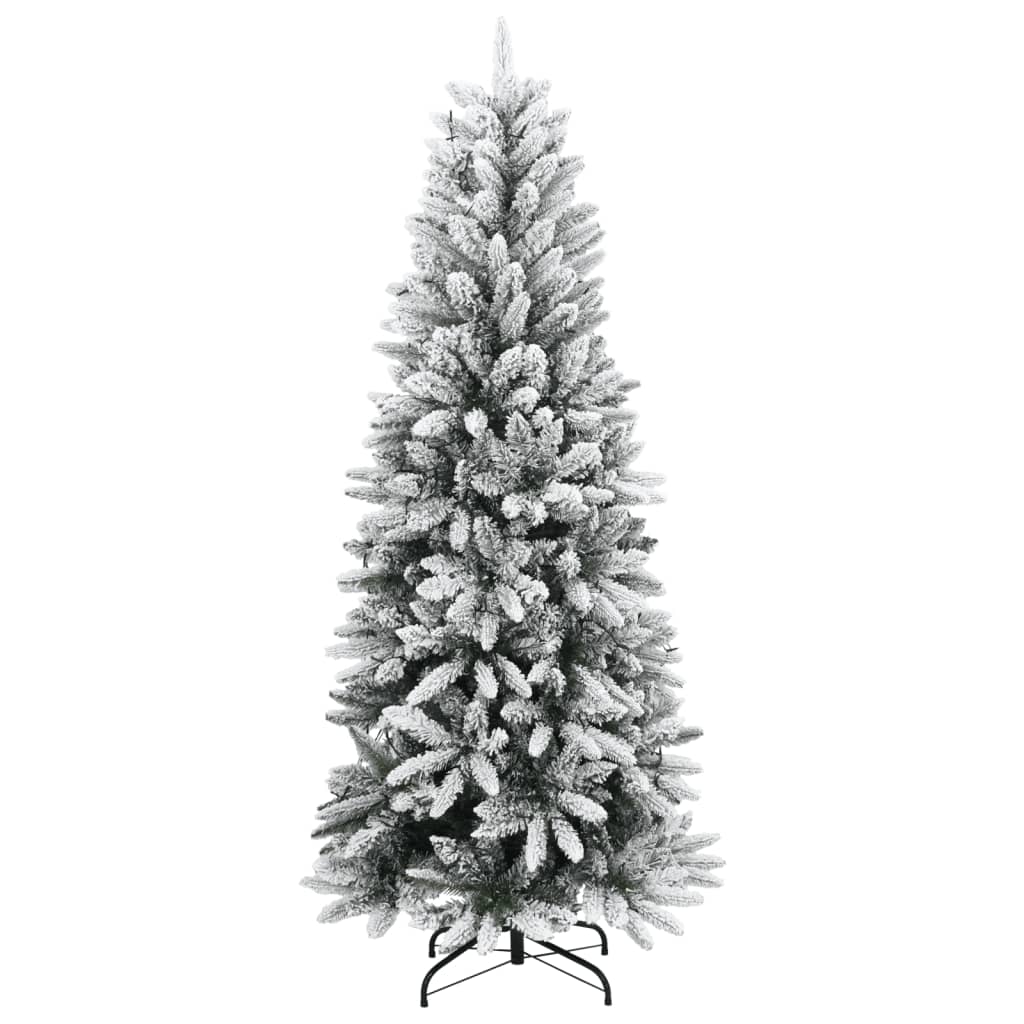 VidaXL Sapin de Noël artificiel avec 150 LED et neige 120 cm