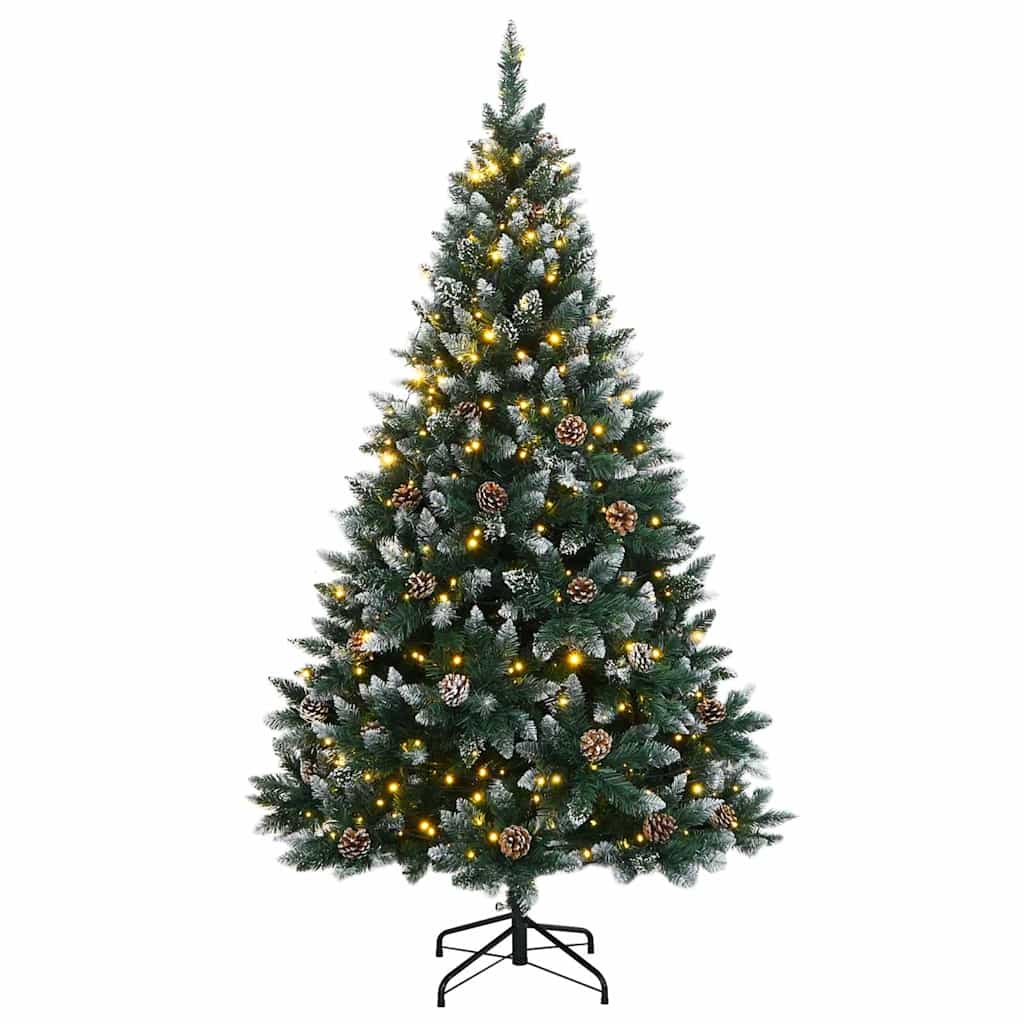 VidaXL Sapin de Noël artificiel avec 300 LED 180 cm