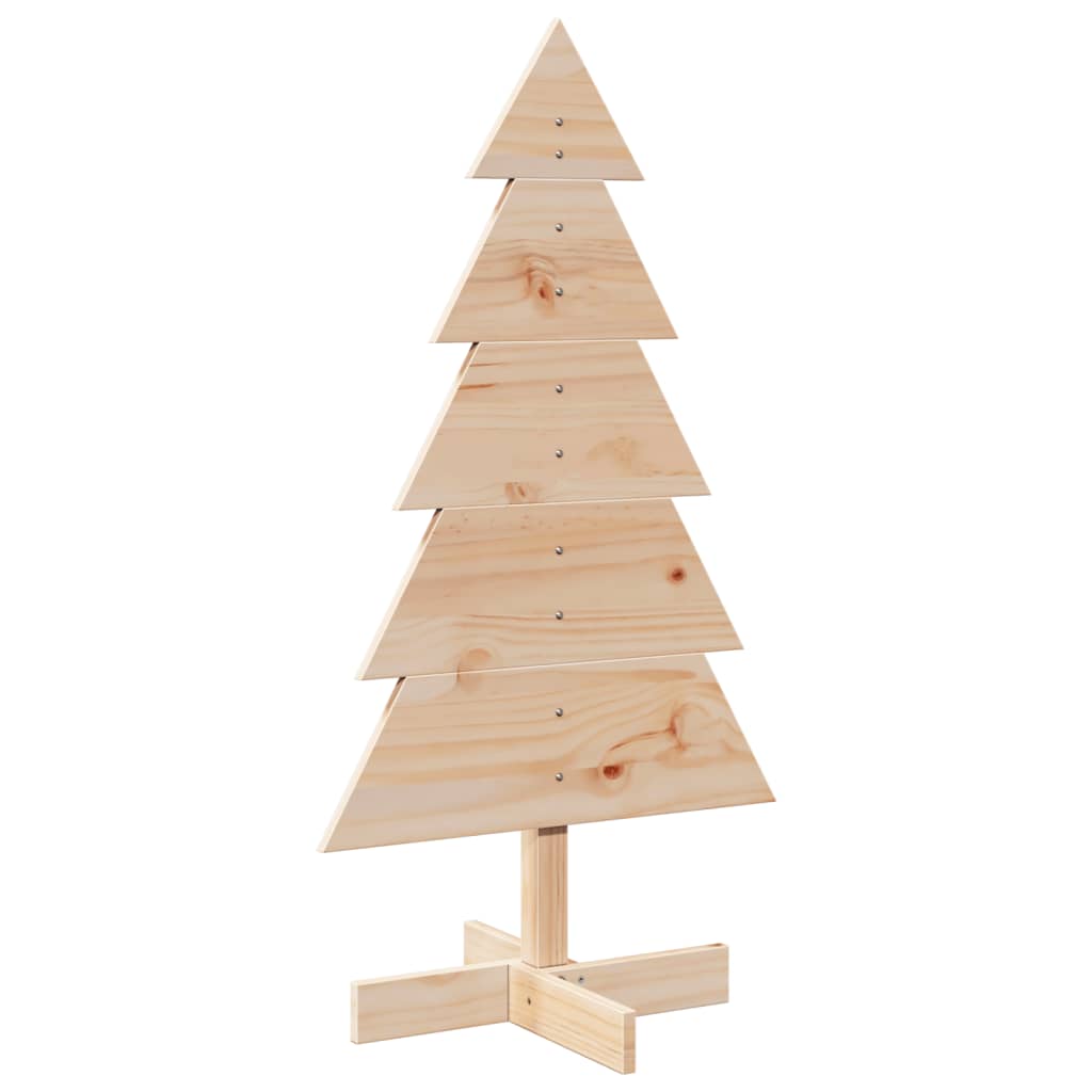 Vidaxx décoration de Noël sapin de Noël 100 cm bois de pin massif