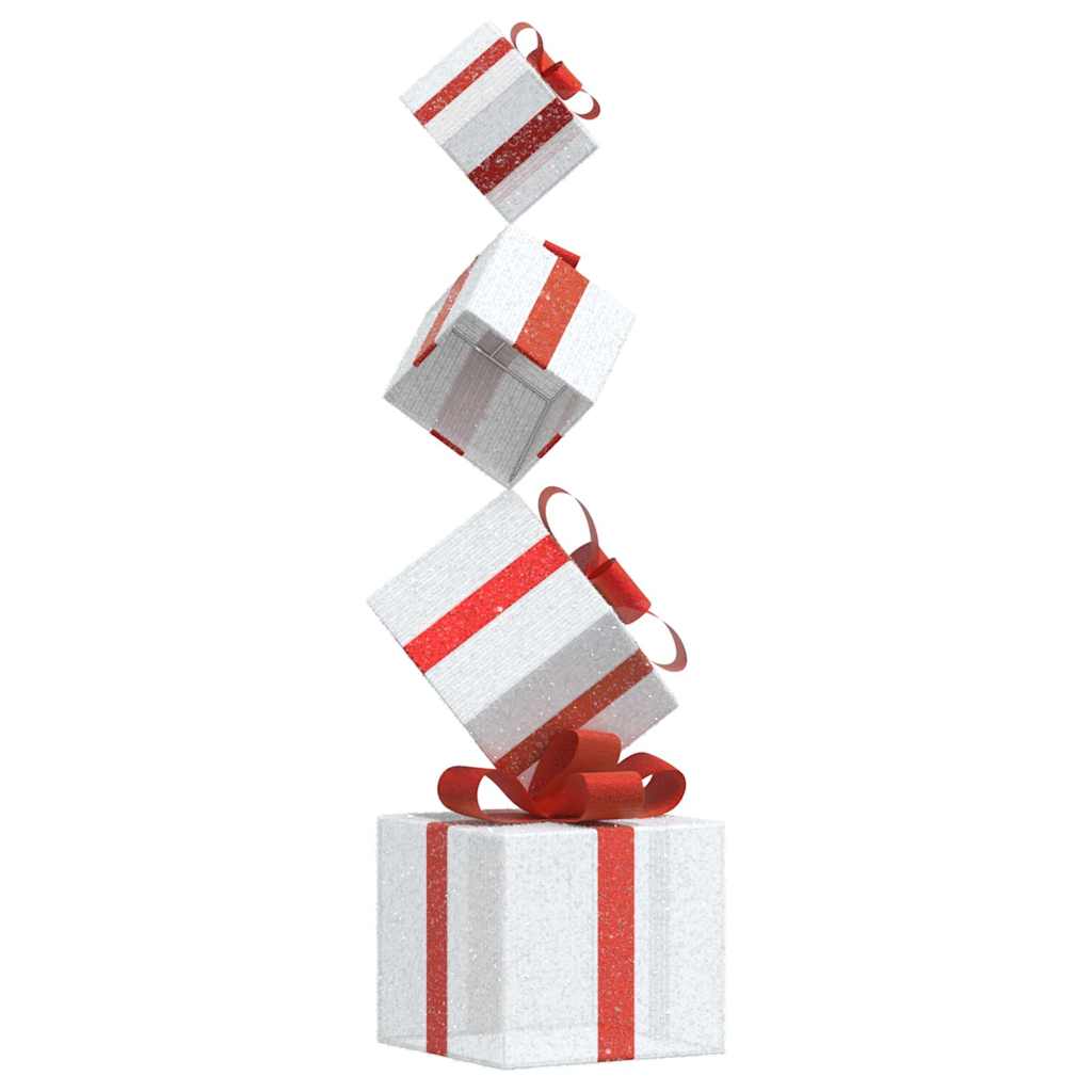 VidaXL coffret cadeau décoration de Noël 80 LED blanc chaud