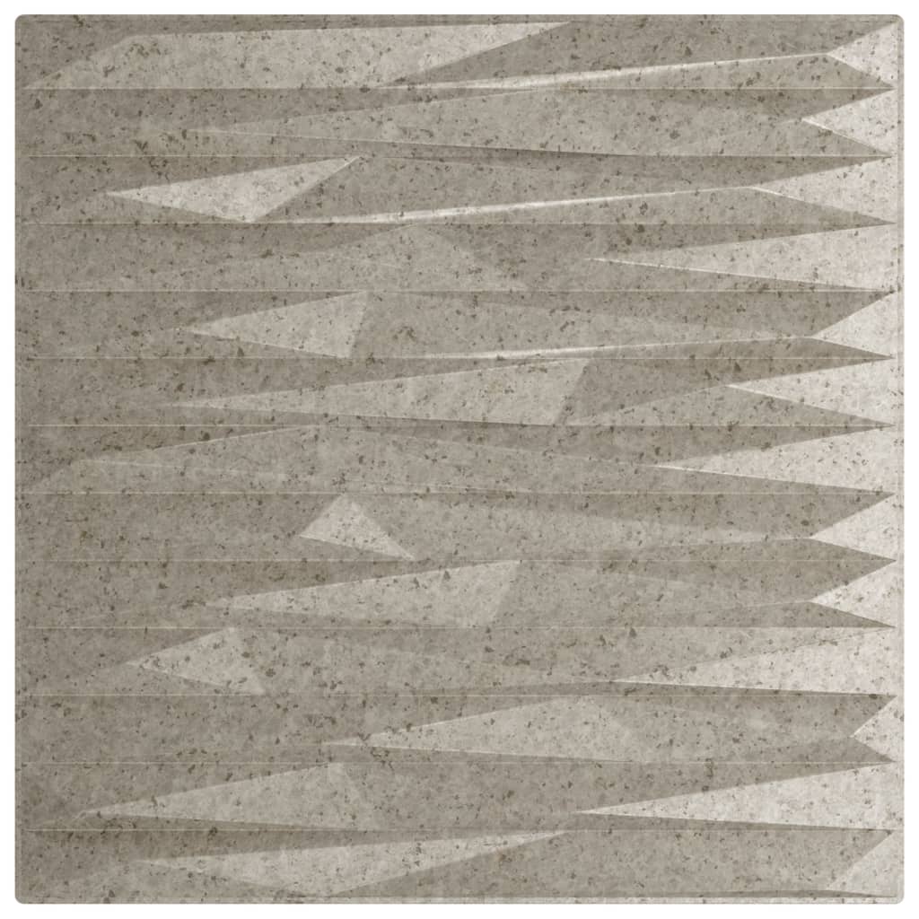 Vidaxx 12 pcs panneaux muraux pierre 3 m² 50x50 cm xps béton