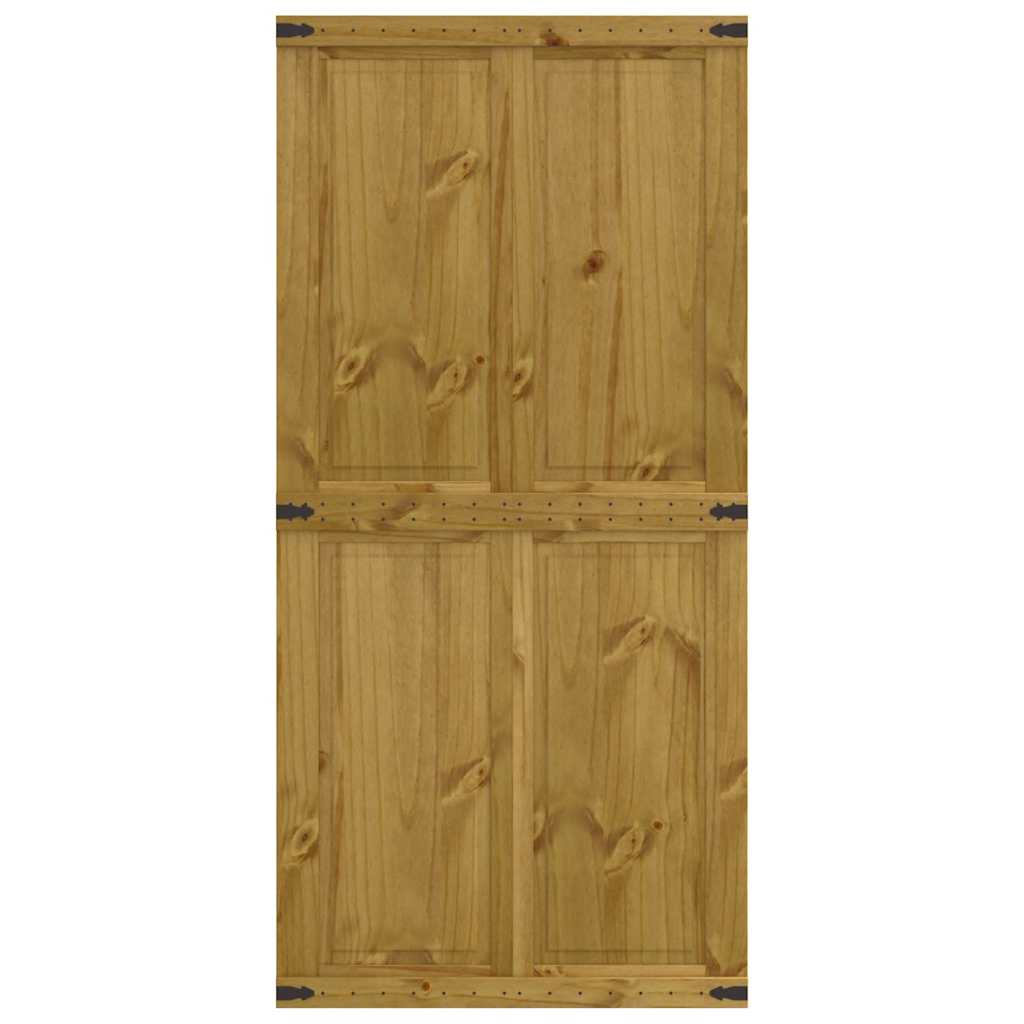 Vidaxx porte coulissante corona 90x210 cm bois de pin massif