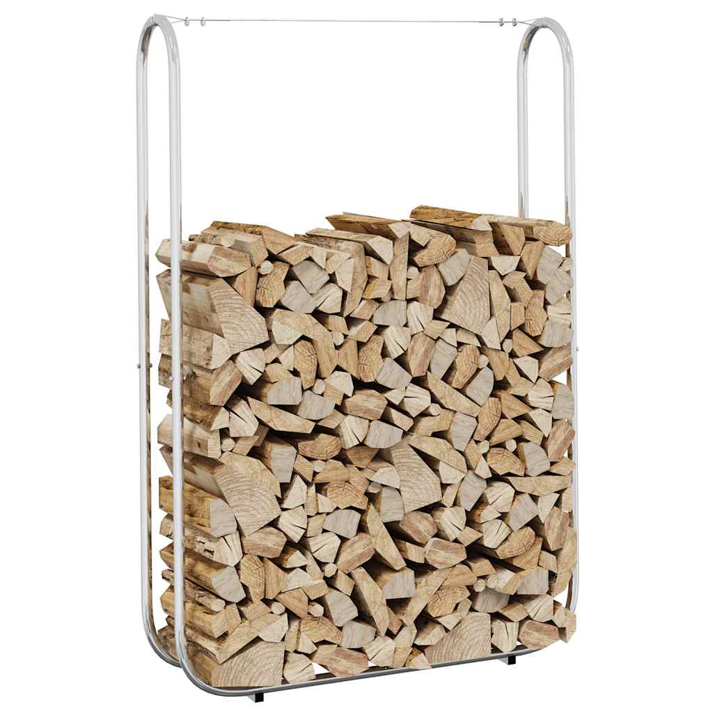 Vidaxx support à bois de chauffage 100x25x150 cm en acier galvanisé