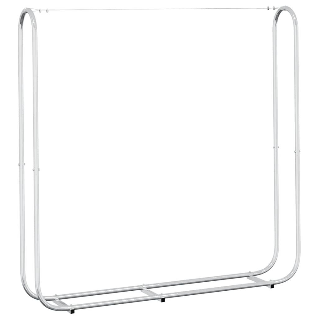 Vidaxx support à bois de chauffage 150x25x150 cm en acier galvanisé