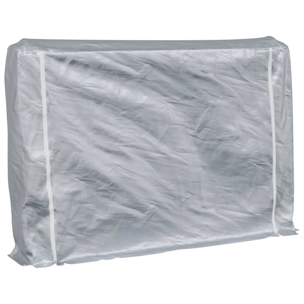 Vidaxx support à bois de chauffage avec housse de pluie 200x25x150 cm en acier galvanisé