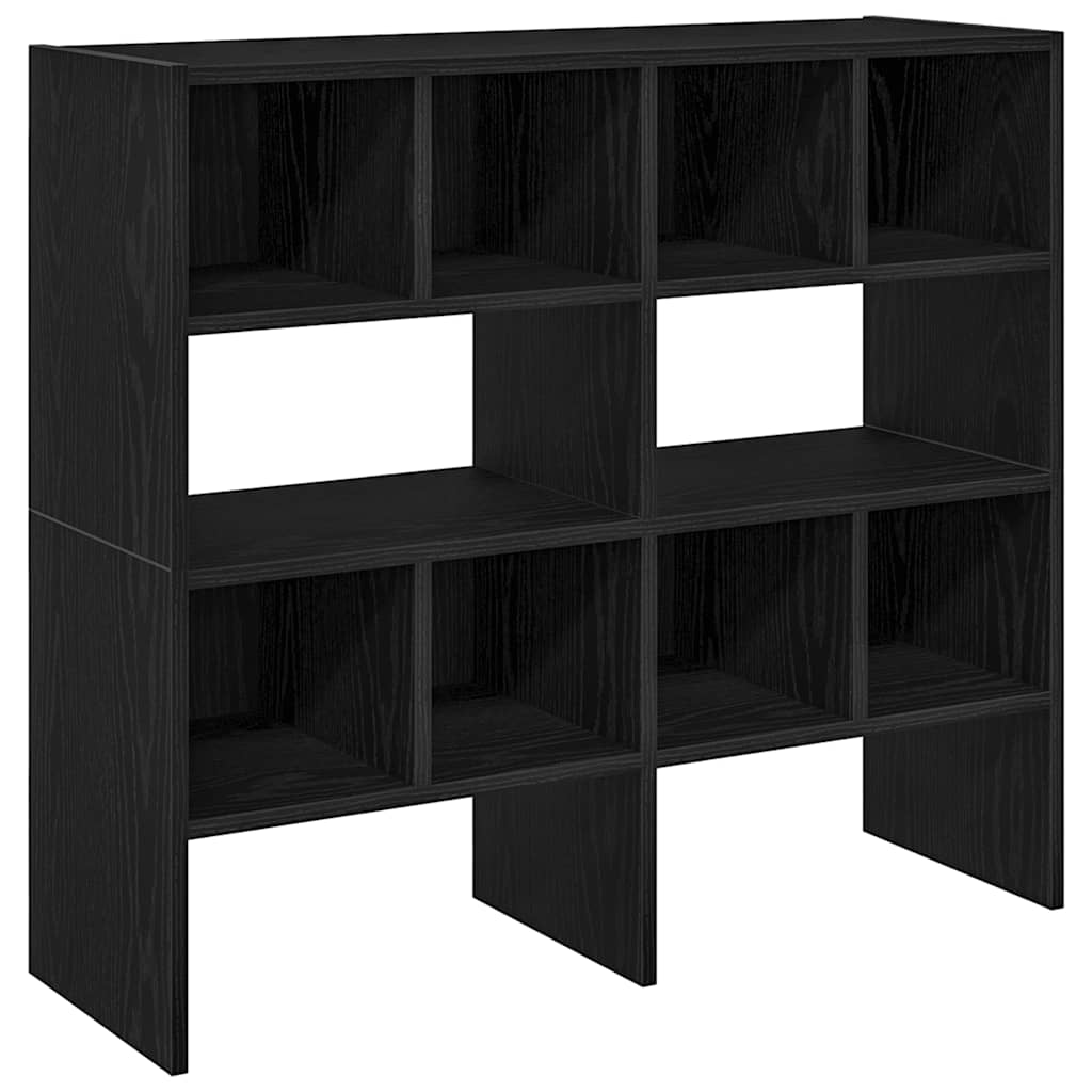 Vidaxx étagère à chaussures 2 pcs empilable 89,5x30x40 cm chêne noir