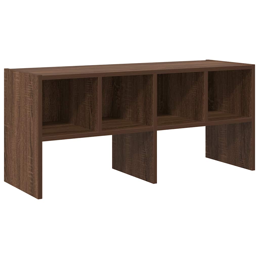 VidaXL étagère à chaussures empilable 89,5x30x40 cm couleur chêne marron