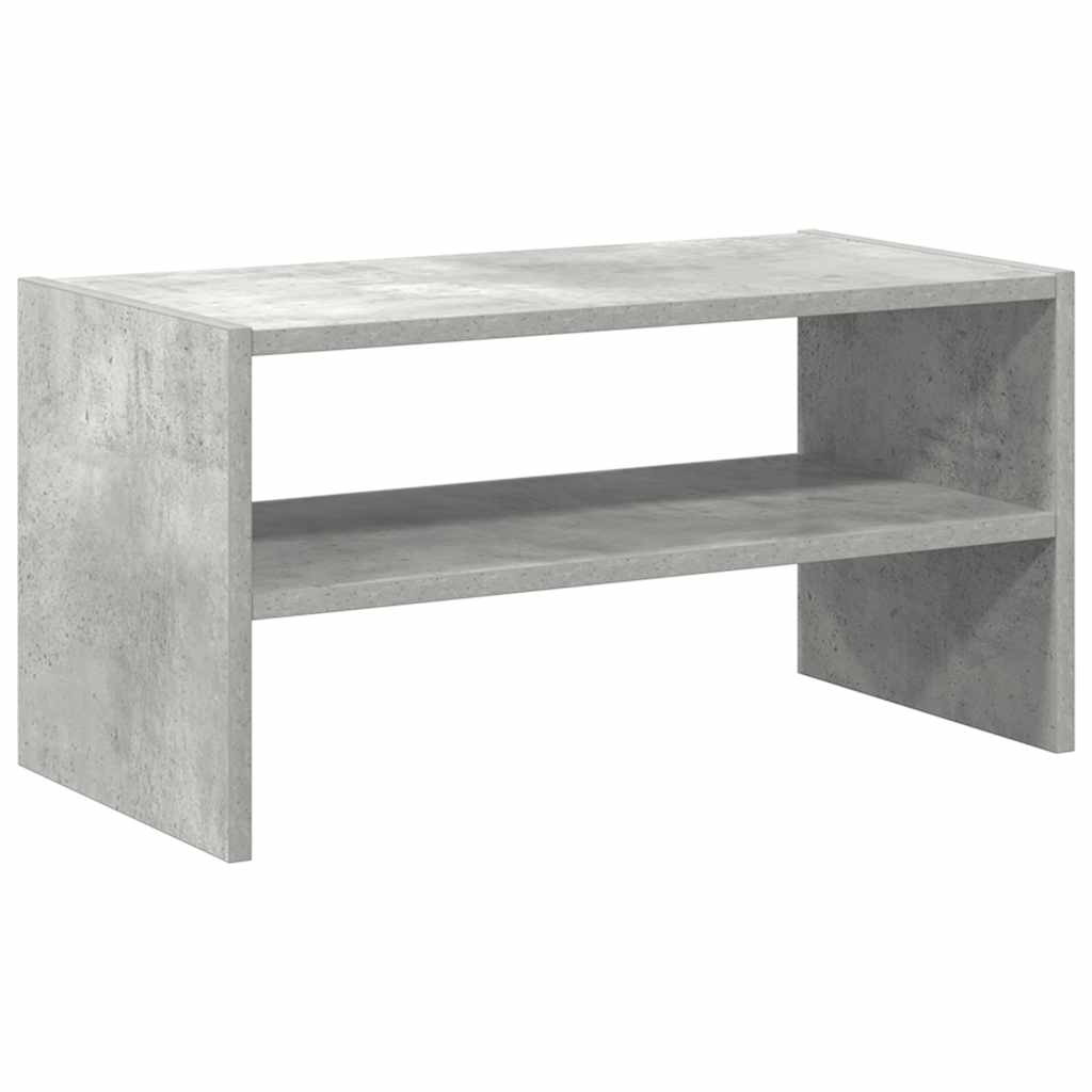 Vidaxx étagère à chaussures empilable 60x30x30,5 cm gris béton