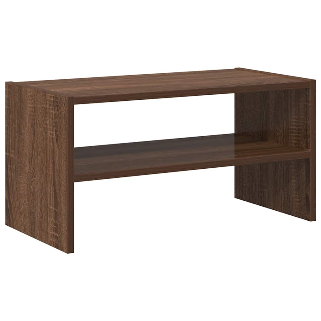 VidaXL étagère à chaussures empilable 60x30x30,5 cm couleur chêne marron