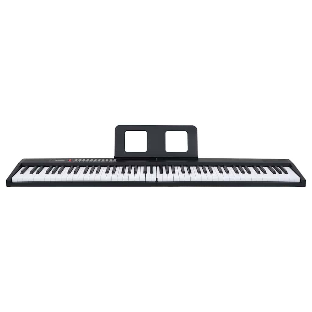 Vidaxxl clavier électrique piano 88 touches avec pupitre