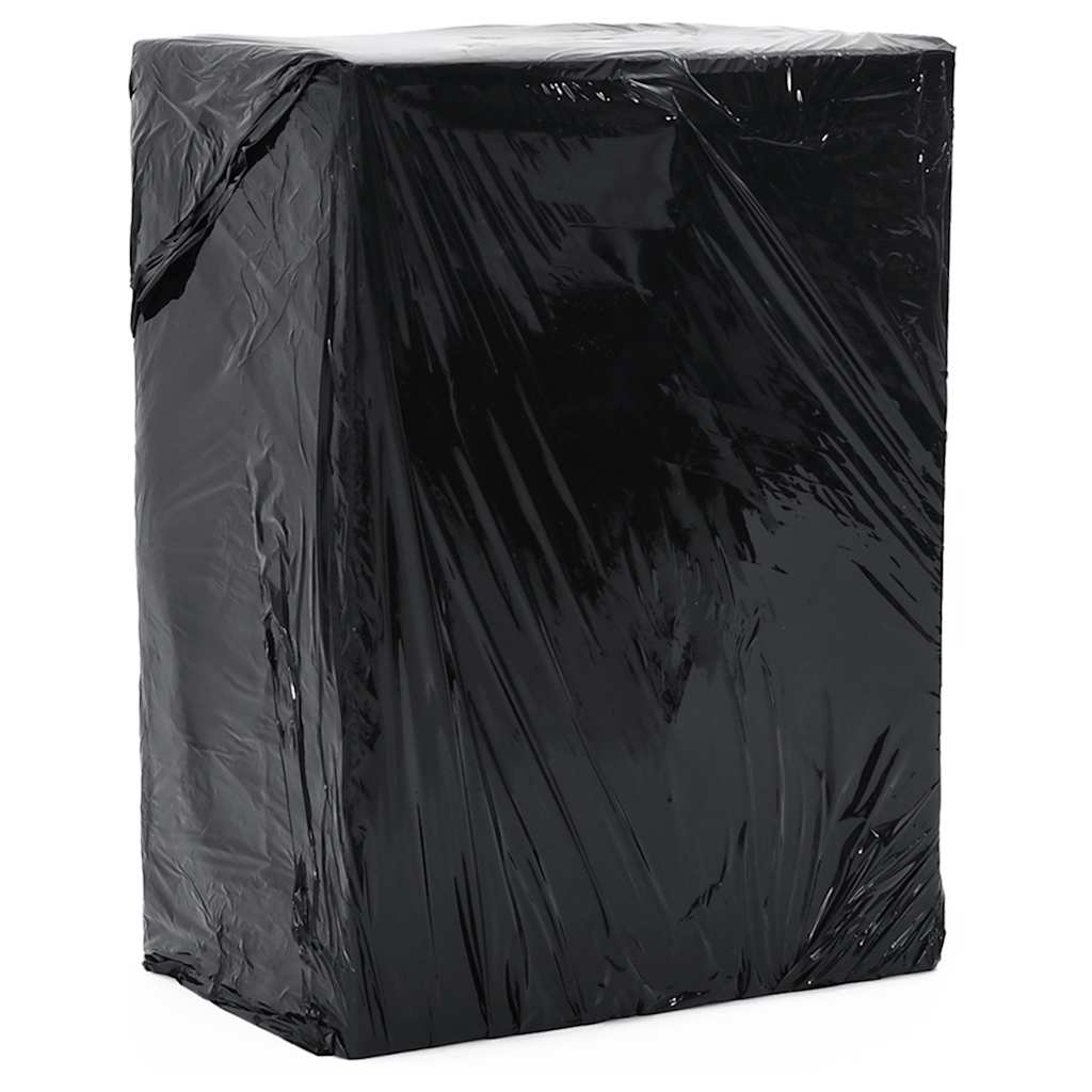 Vidaxl stretchfilm 2 st 23 μm 50 cm x 300 m zwart