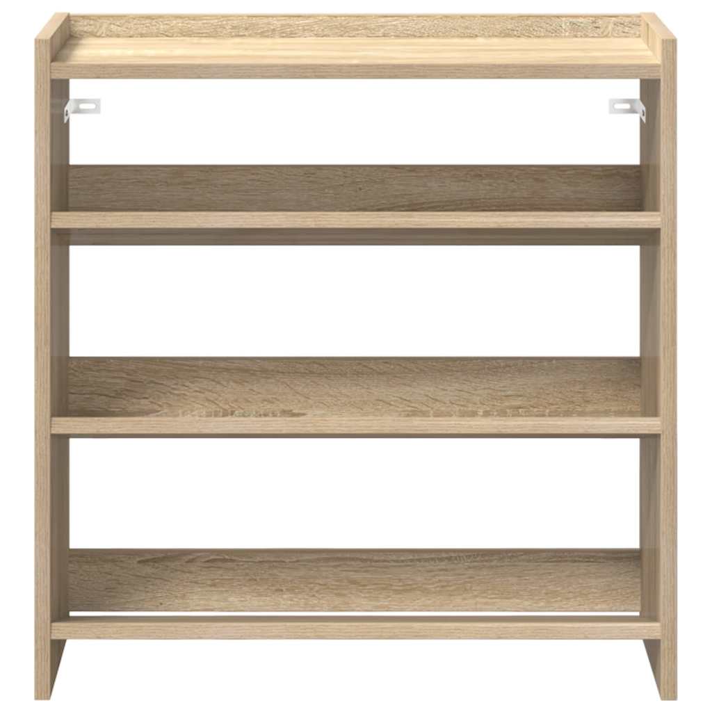 Vidaxx étagère à chaussures 60x25x62 cm bois fini couleur chêne sonoma
