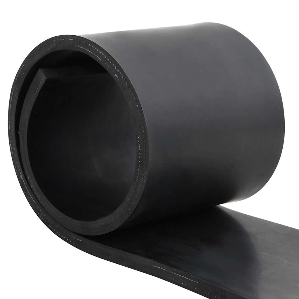 Vidaxxl bord en caoutchouc pour chasse-neige 80x15x1 cm noir