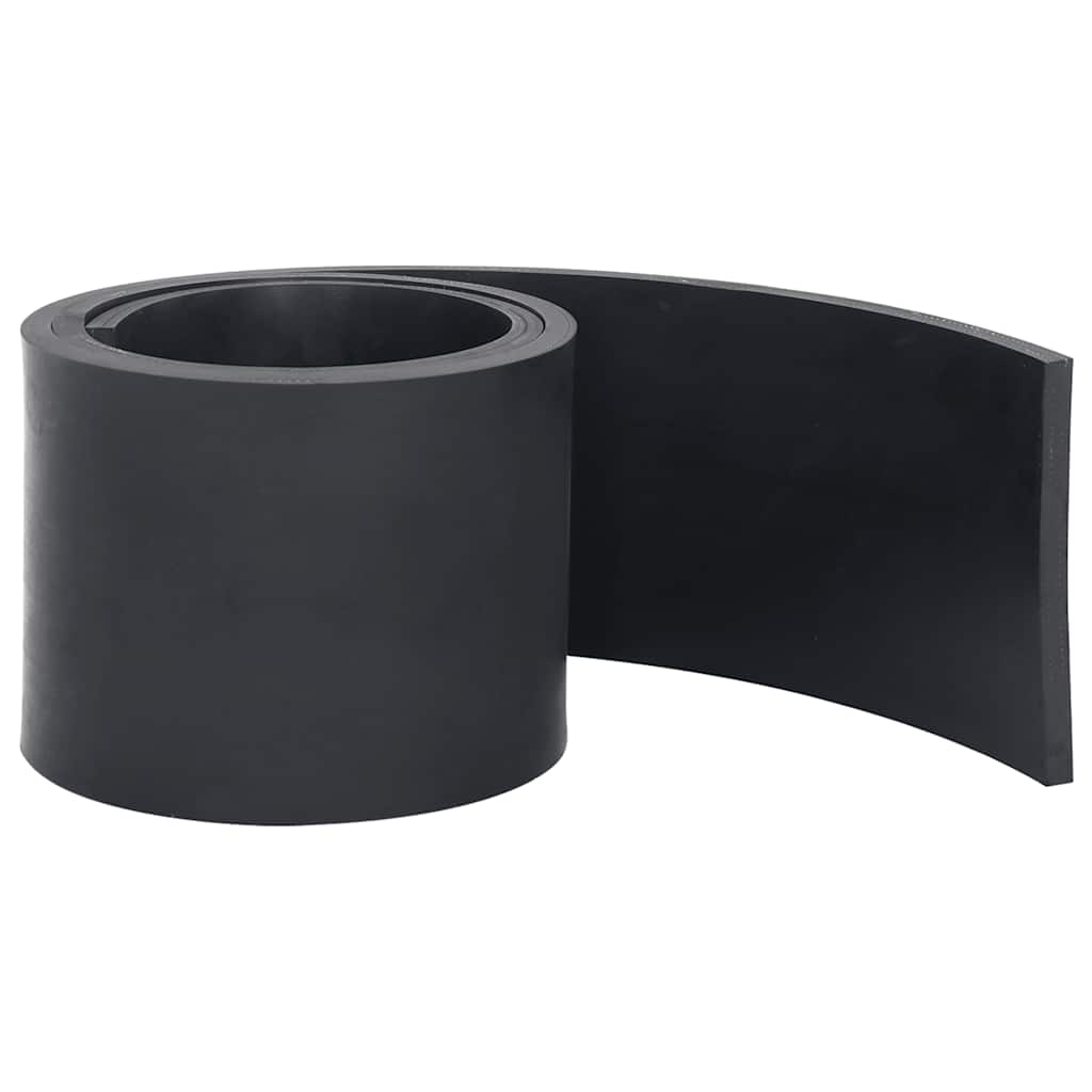 Vidaxx bord en caoutchouc pour chasse-neige 200x15x1 cm noir