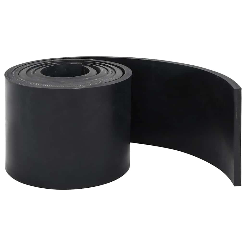 Vidaxxl bord en caoutchouc pour chasse-neige 250x15x1 cm noir