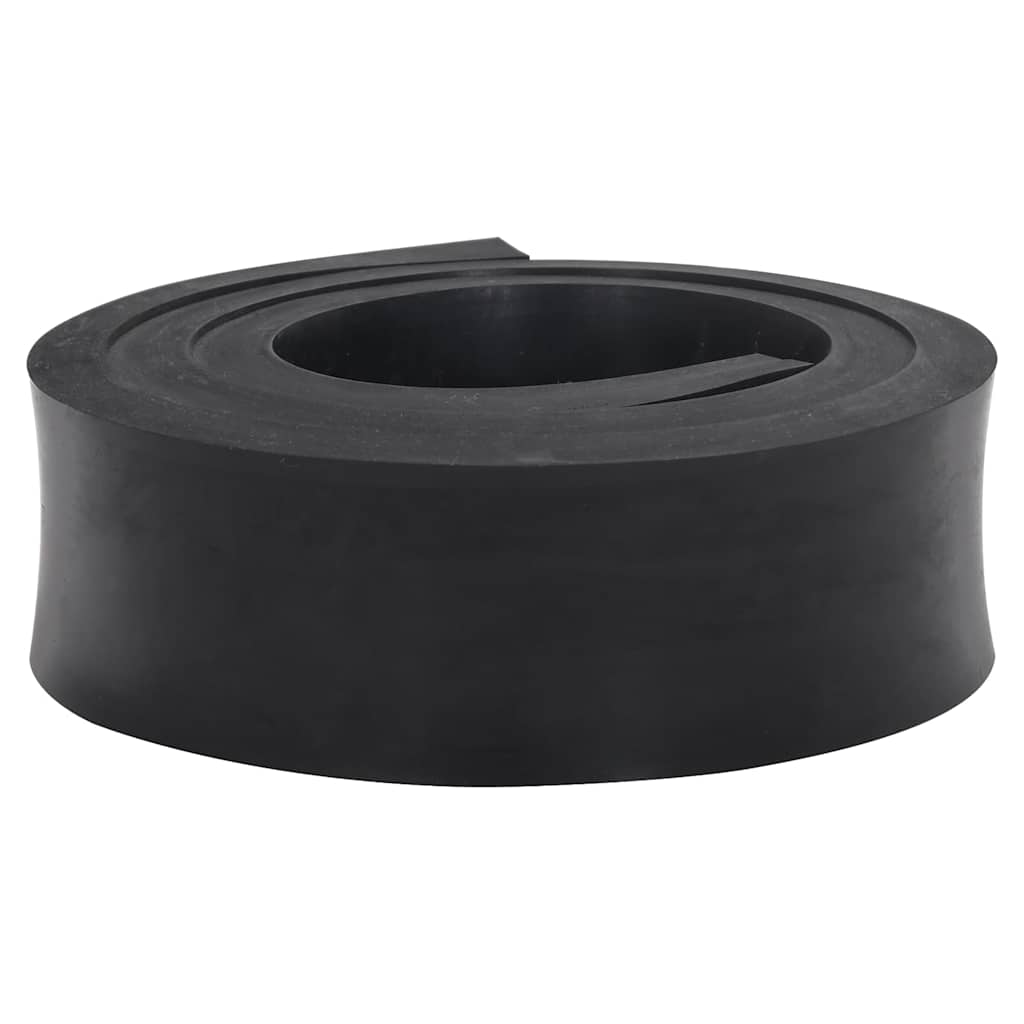 Vidaxxl bord en caoutchouc pour chasse-neige 150x8x2 cm noir