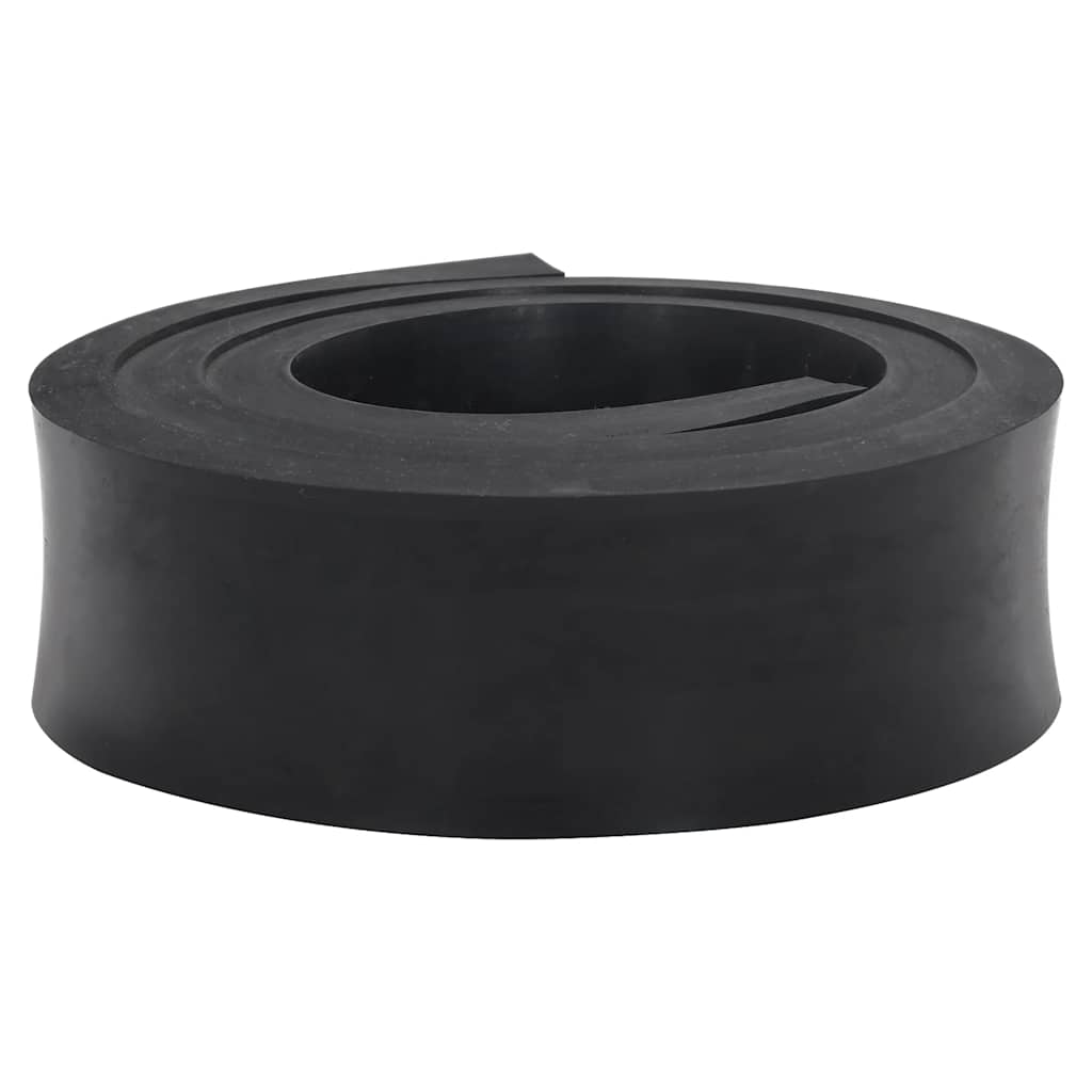 Vidaxx bord en caoutchouc pour chasse-neige 200x10x2 cm noir