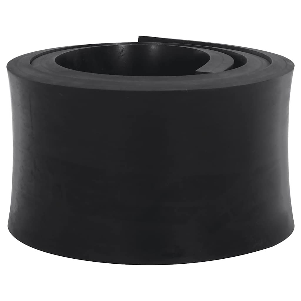 Vidaxx bord en caoutchouc pour chasse-neige 150x15x2 cm noir