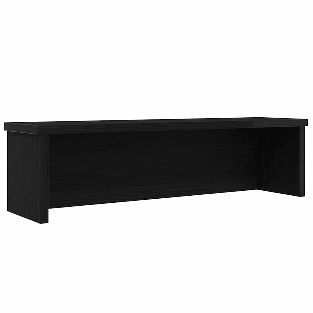 Vidaxx étagère de cuisine empilable 60x15x16 cm bois fini noir