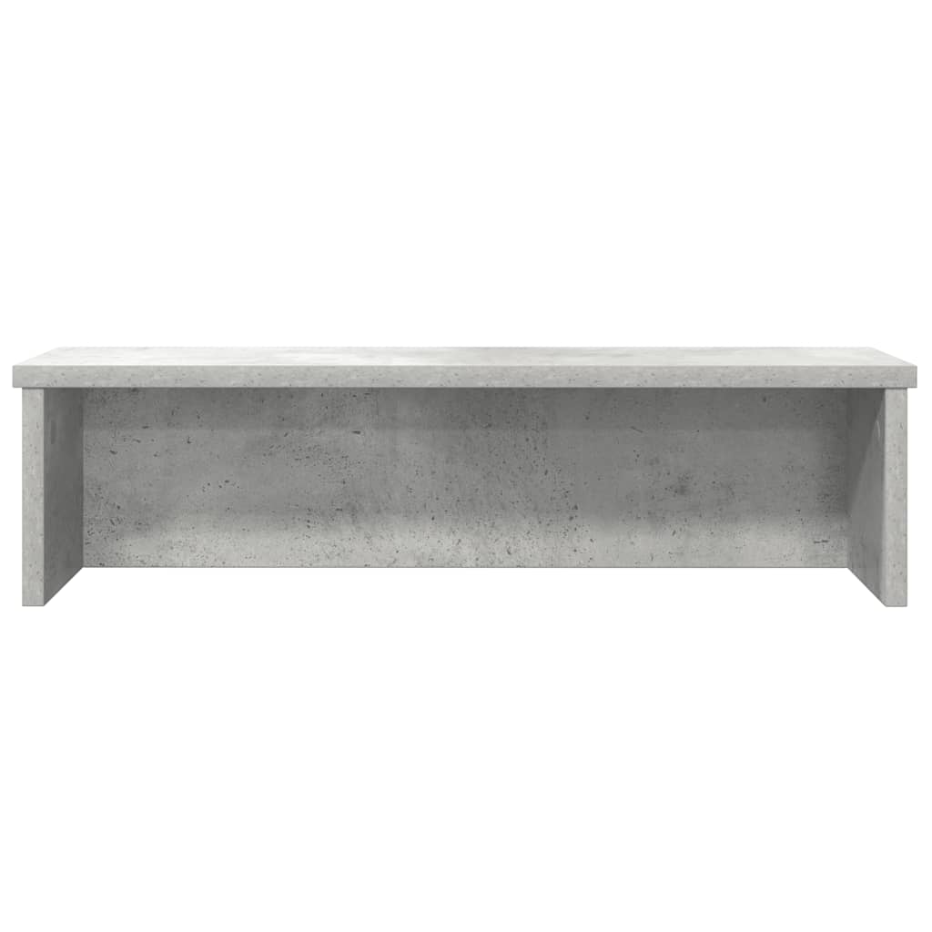 Vidaxx étagère de cuisine empilable 60x15x16 cm bois d'ingénierie béton gris