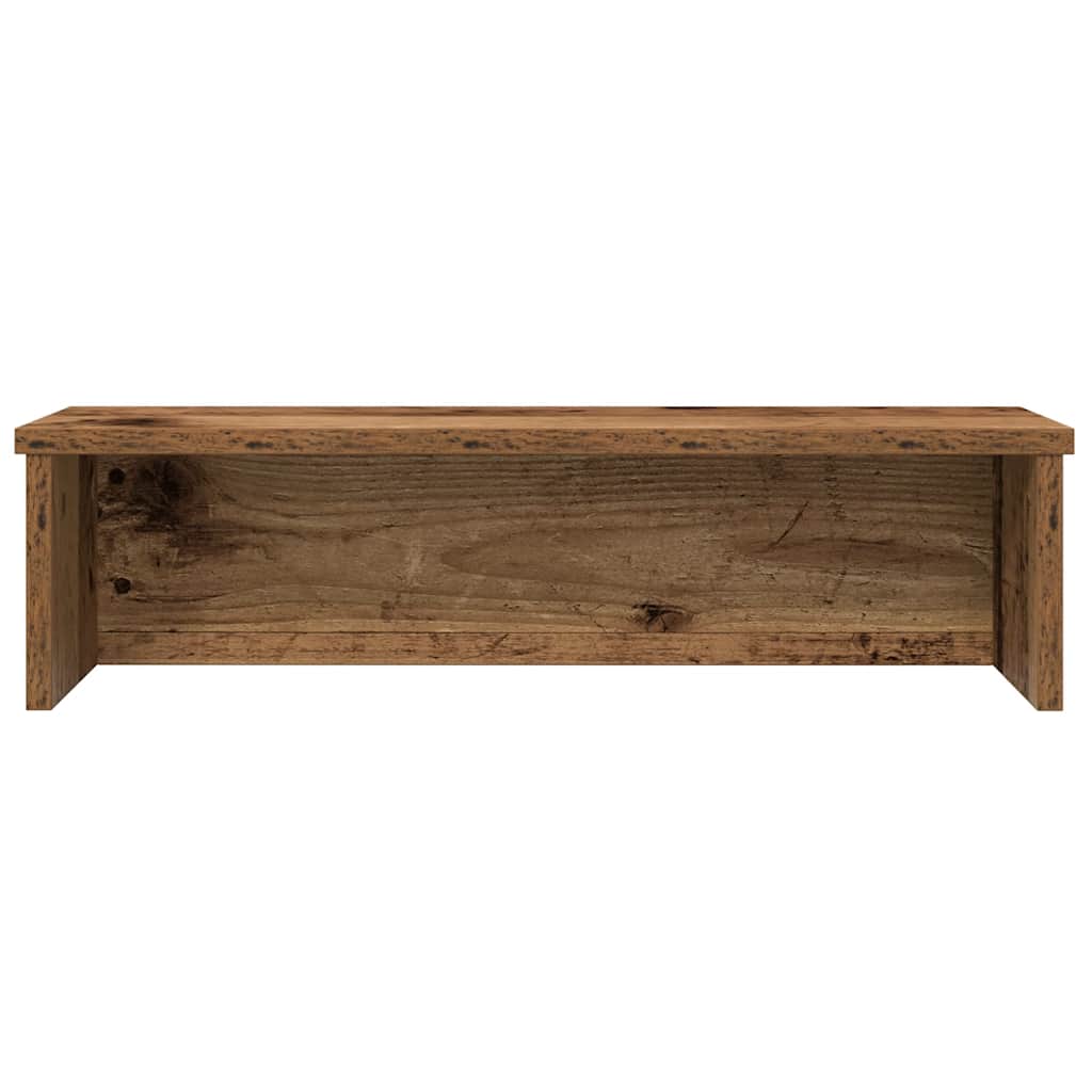 Vidaxx étagère de cuisine empilable 60x15x16 cm bois fini, couleur bois ancien