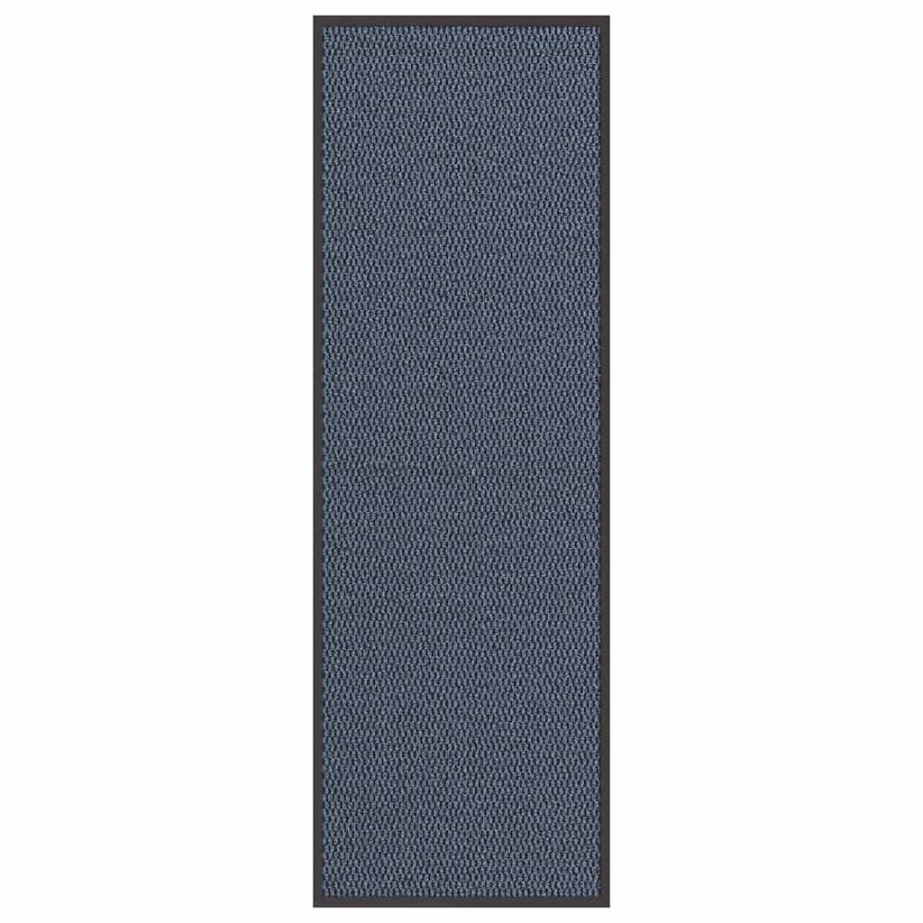 Vidaxl deurmat 60x180 cm blauw