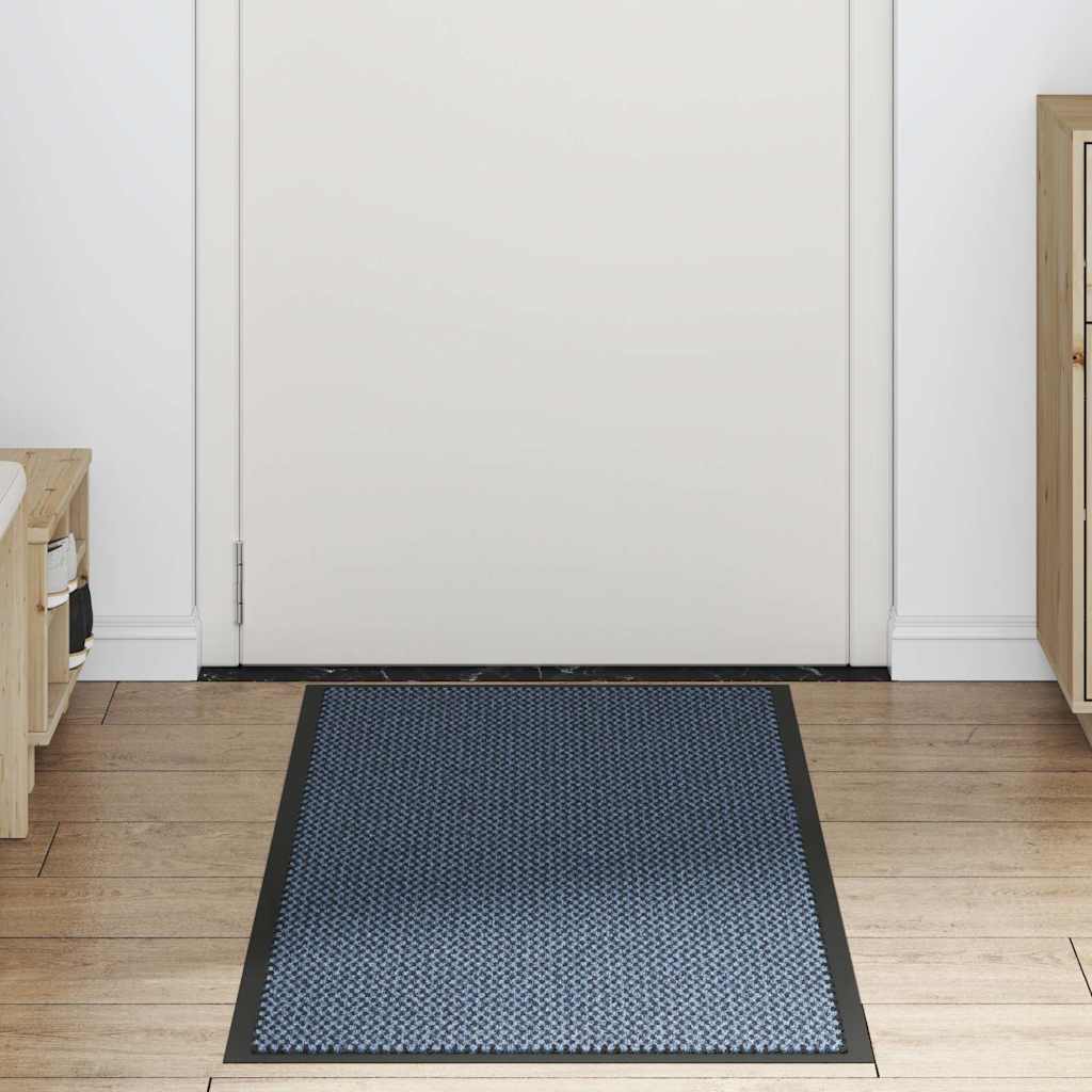 Vidaxl deurmat 60x180 cm blauw