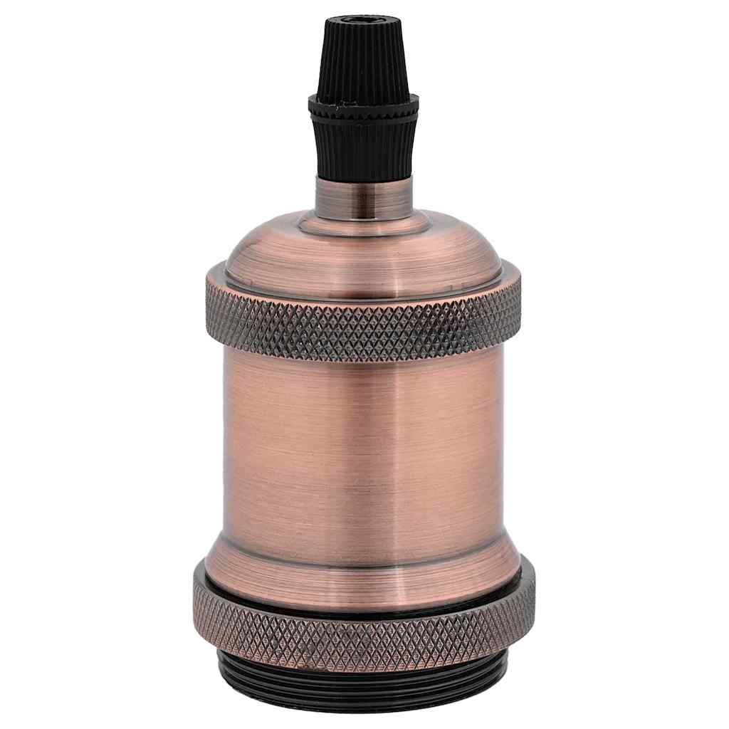 Vidaxl lamphouders 2 st rood brons e27