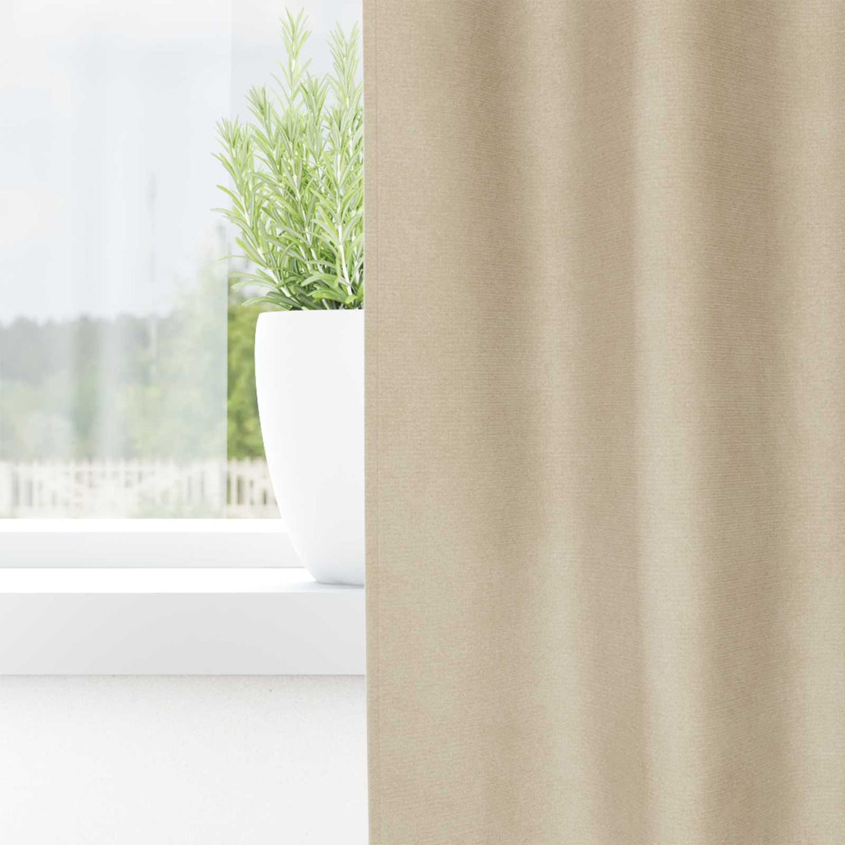Vidaxl verduisterende gordijnen 2 pcs crème 140 x 245 cm fluweel